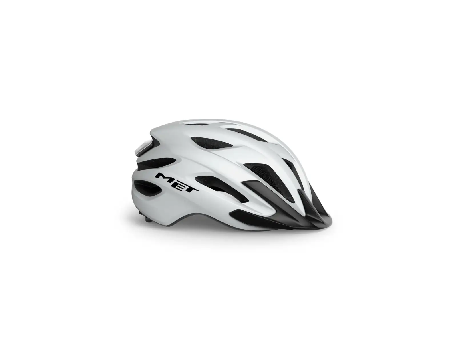 MET Crossover Helm Weiß Matt