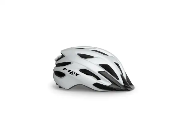 MET Crossover Helm Weiß Matt