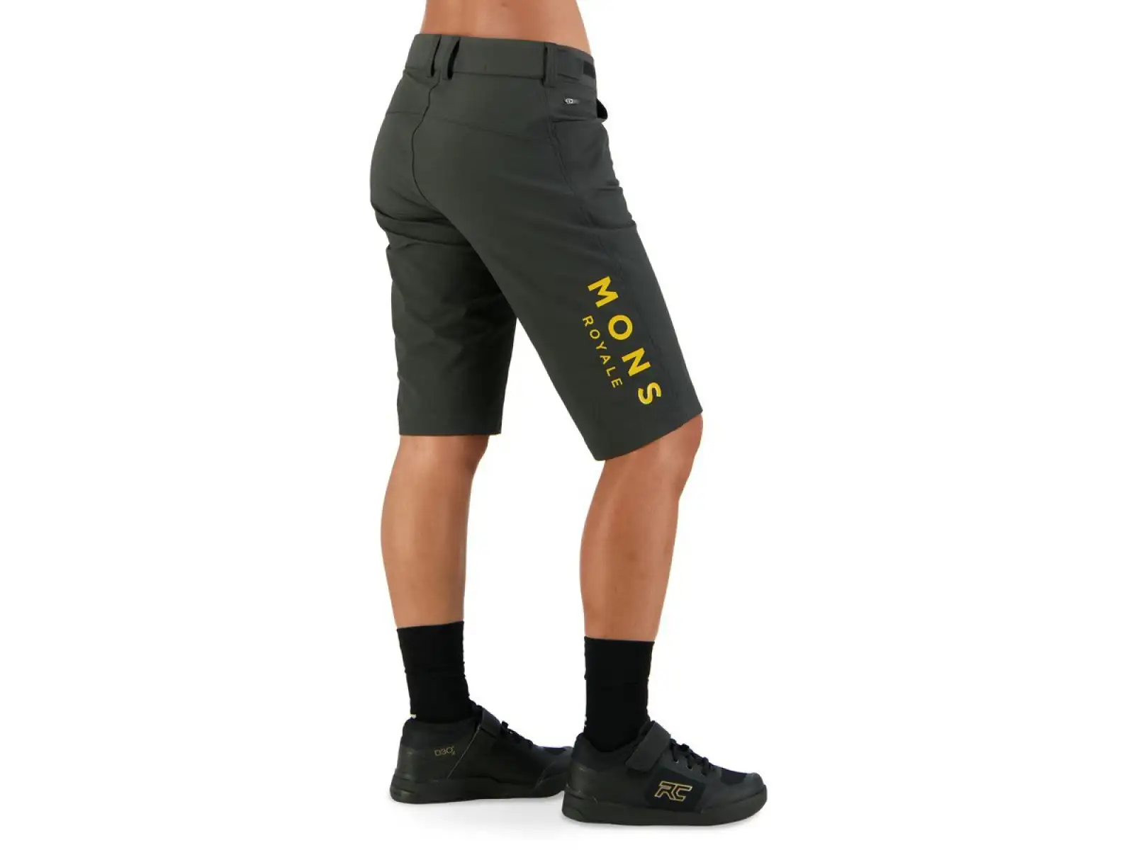 Mons Royale Momentum 2.0 Damenshorts schwarz / gold