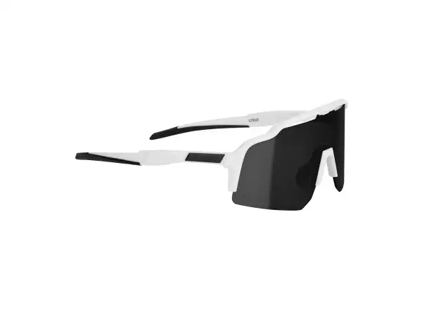 Force Strive Brille weiß/schwarz Spiegelglas