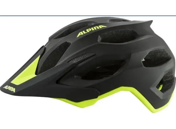 Alpina Carapax 2.0 Helm Black/Neon Yellow