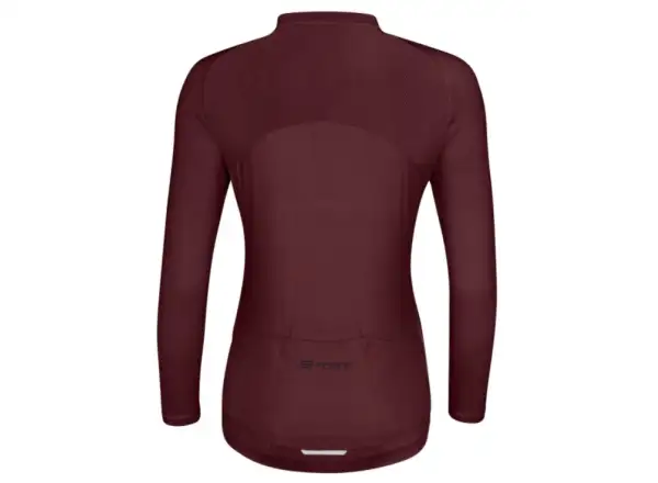 Force Charm Lady Damen Langarmkleid Bordeaux