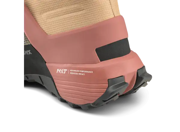 Salewa Wildfire NXT Mid GTX Damen-Wanderschuhe Quicksand/Etruscan Red