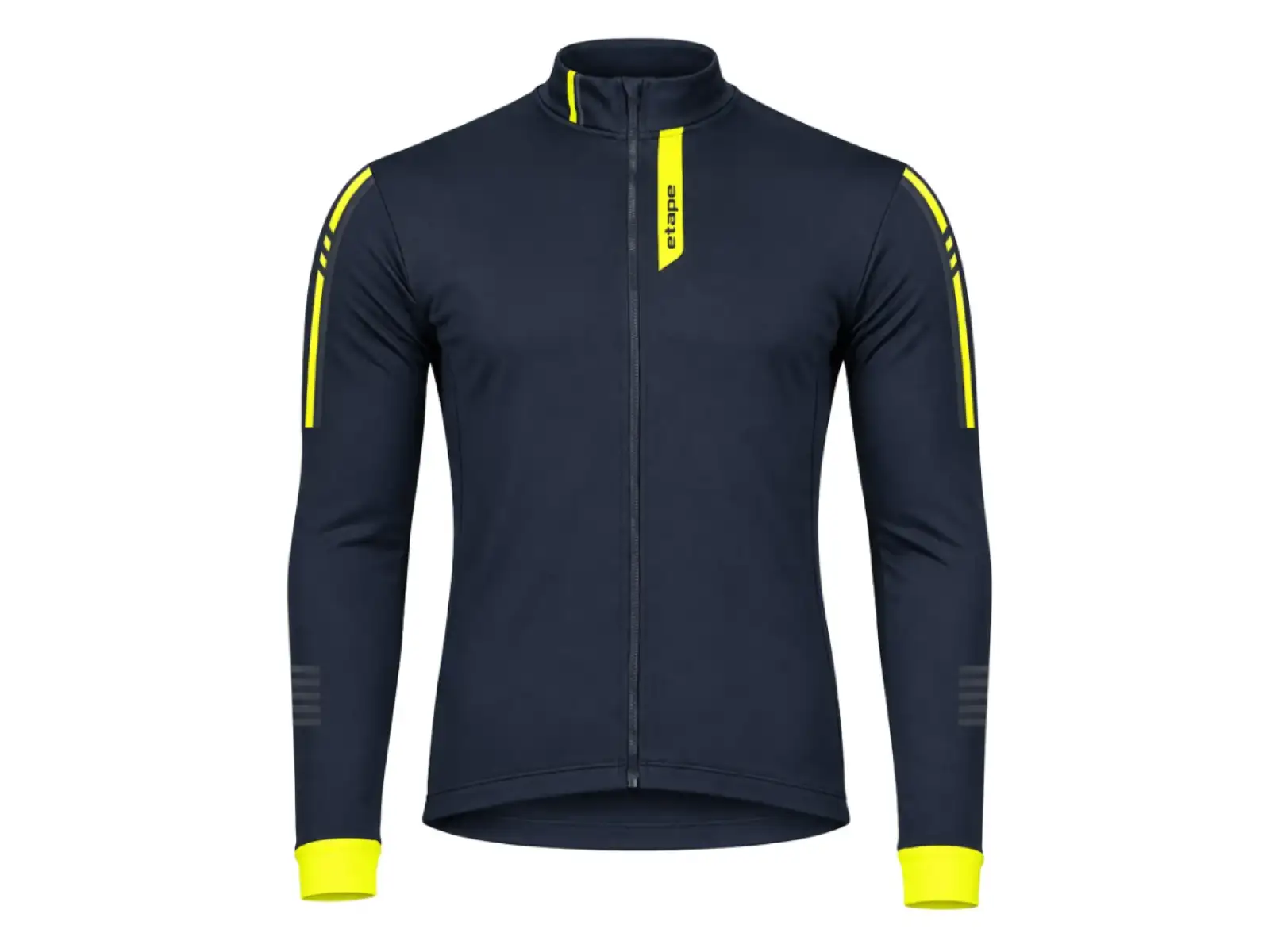 Etape Tonale Herren-Trikot Langarm Petrolfarben