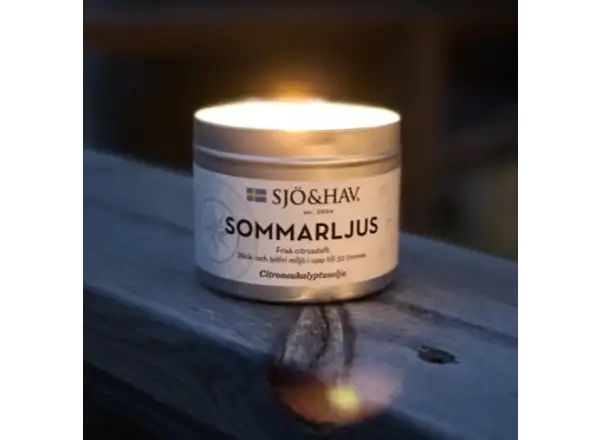 Sjö&Hav Citronella-Kerze gegen Mücken 200g
