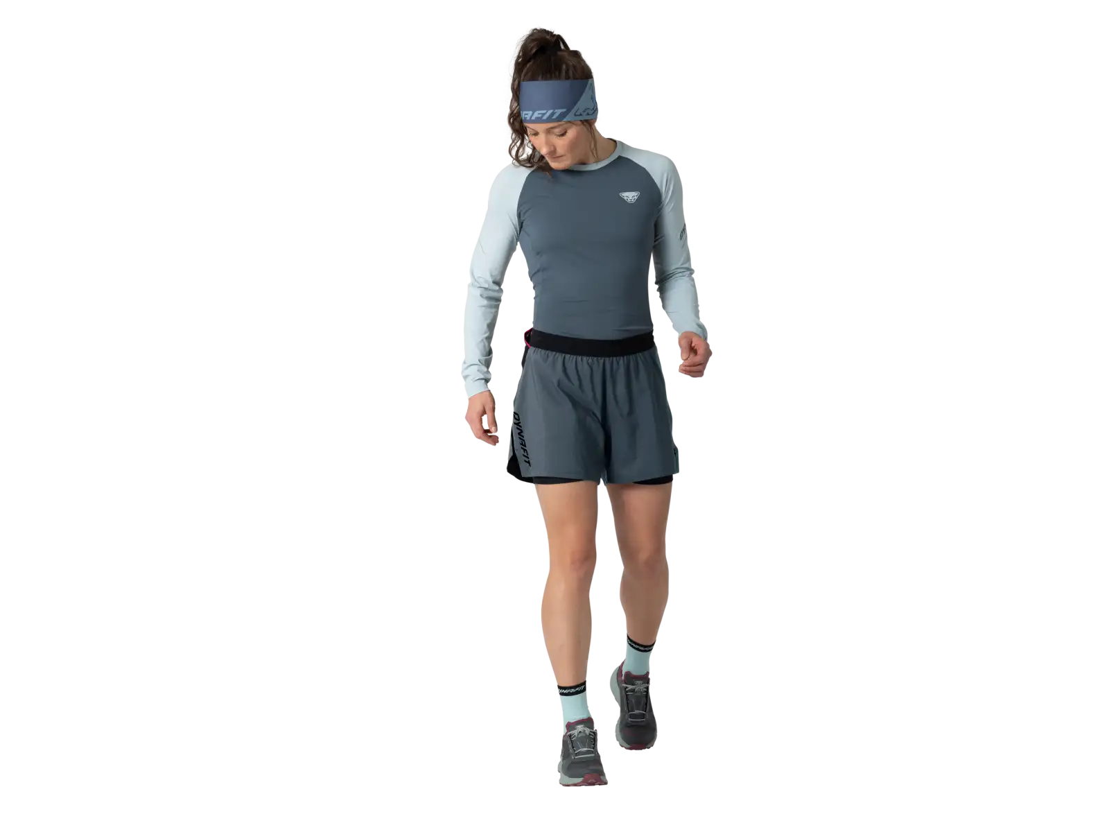 Dynafit Alpine Pro 2in1 Damen Laufshorts Cinder