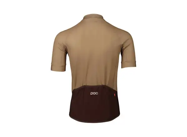 POC Essential Road Logo Herren Kurzarmtrikot jasper brown/axinite brown