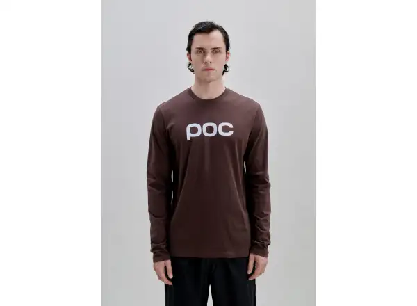 POC L/S Tee Langarm-T-Shirt Bronzite Brown