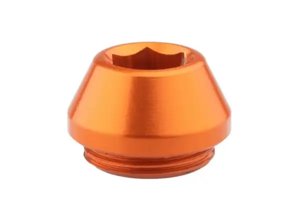 Wolf Tooth Abdeckkappe für achse Enge WT Boost orange