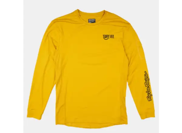 Troy Lee Designs Skyline Ruckus Ride Kindertrikot langärmlig Eyez Safron