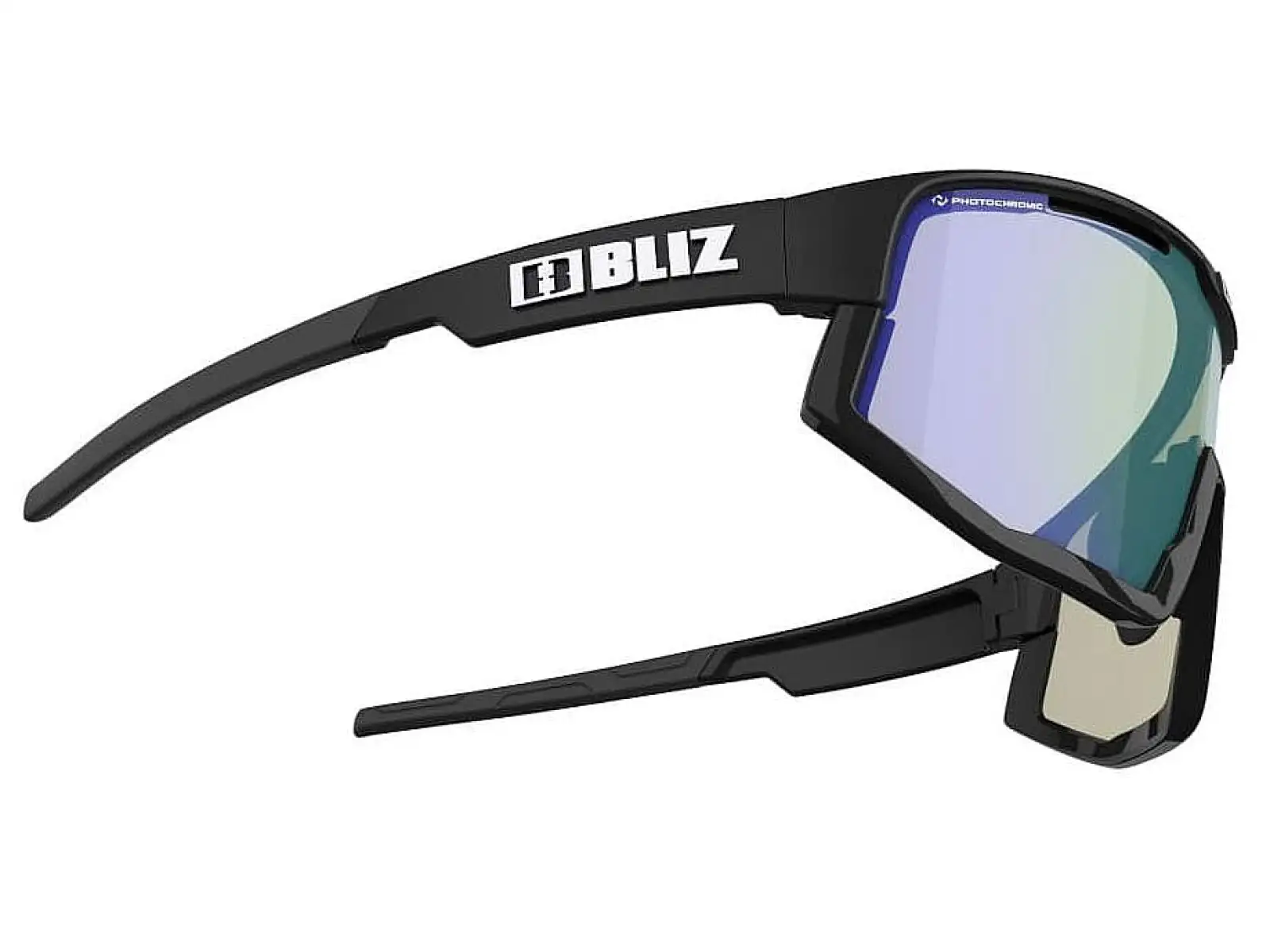 Bliz Fusion Nano Optics Radbrille Matt Black Photocromic Brown/Blue Multi