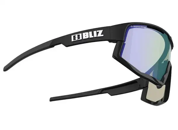 Bliz Fusion Nano Optics Radbrille Matt Black Photocromic Brown/Blue Multi