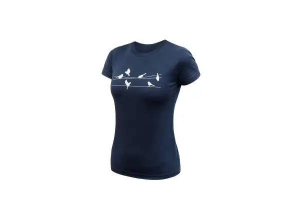 Sensor Merino Active Damen-T-Shirt kurzarm Deep Blue
