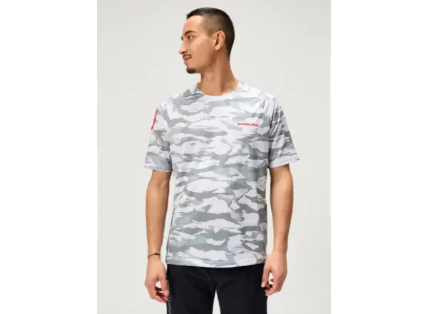 Endura LTD Mountain Camo Printed Herren T-Shirt Kurzarm Grey