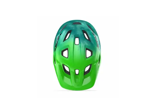 MET Eldar Junior Helm grün Tie-Dye Größe Uni (52-57 cm)