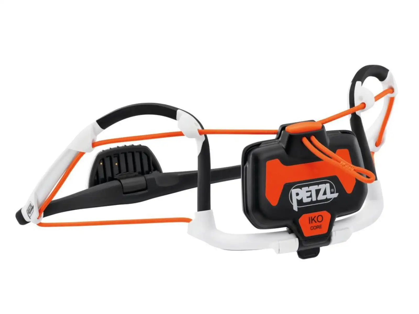 Petzl IKO Core wiederaufladbare Stirnlampe Schwarz