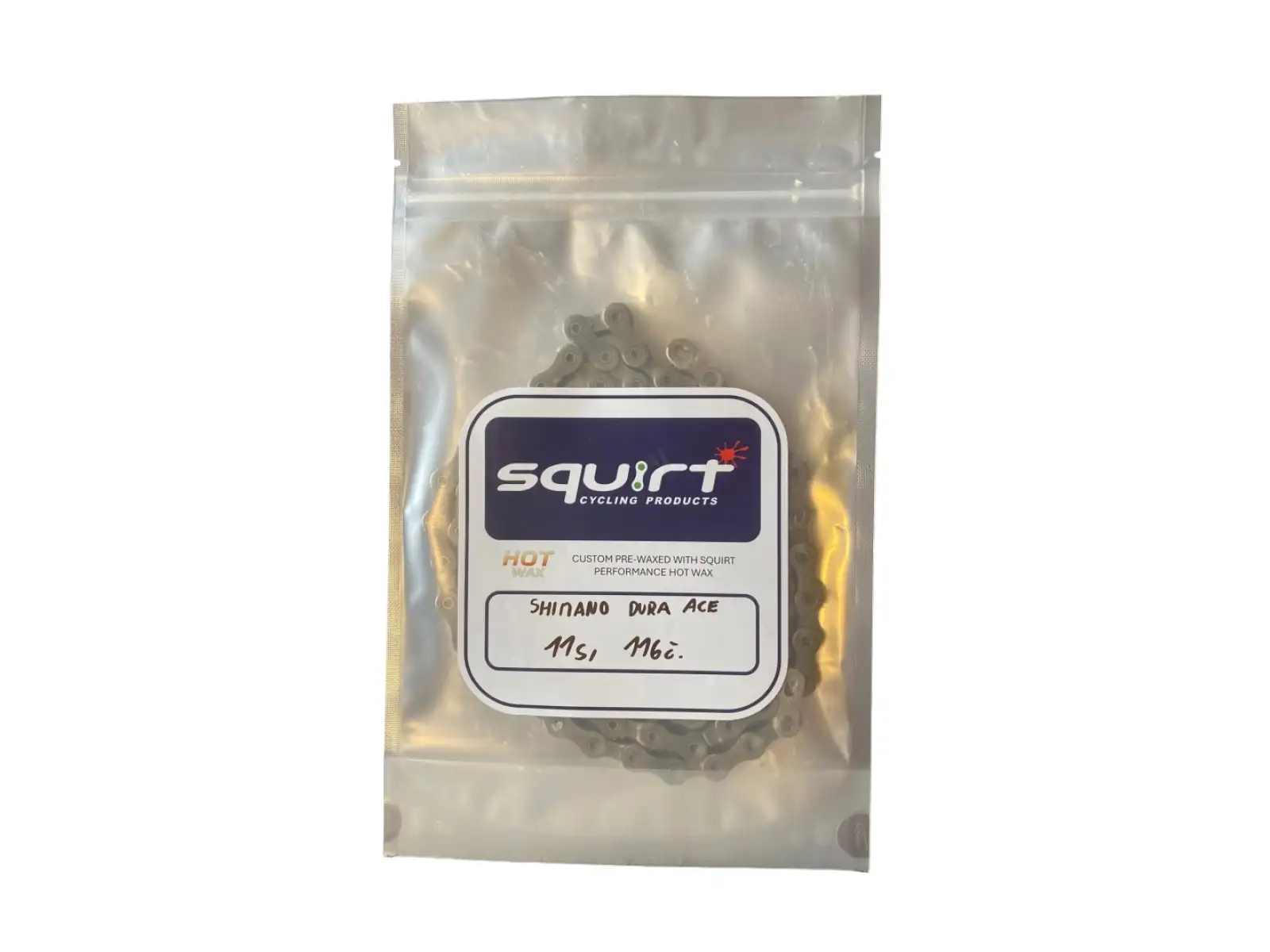 Squirt gewachste Kette Shimano Dura Ace 11-fach 116 Glieder