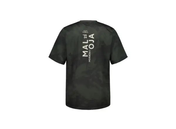 Maloja StewardM. Herrentrikot kurzarm Deep Forest Mtn Camo