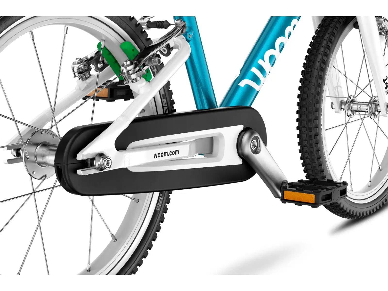 Woom GO 2 Kinderfahrrad 14" Metallic Blue