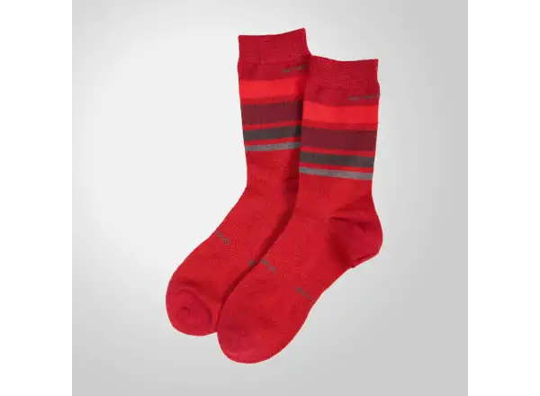 Endura Merino Stripe Socken Red