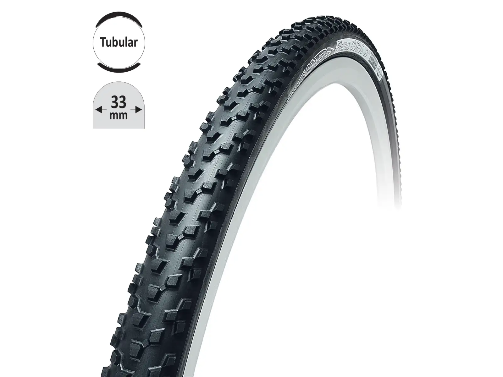 Tufo Flexus Cubus 33SG Cyclocross Reifen schwarz 622x33mm