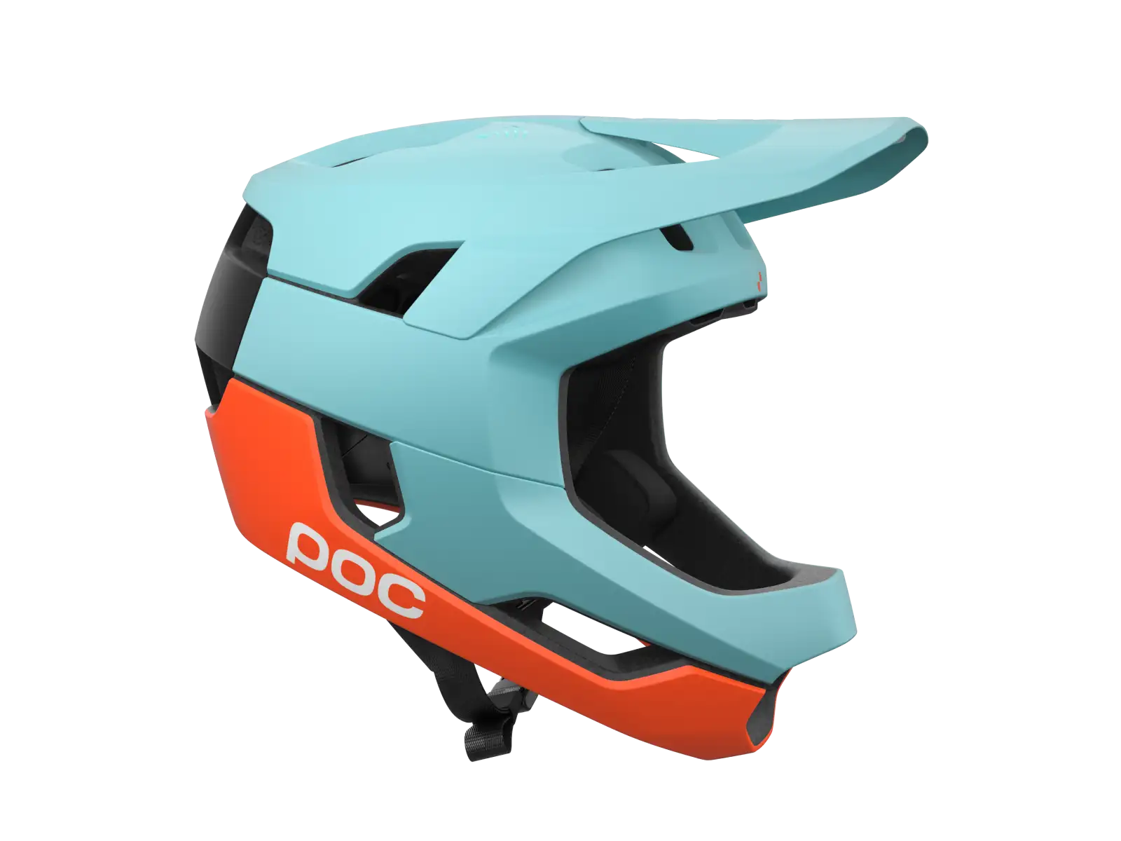 POC Otocon Race MIPS Helm Indicolite Blue Matt/Carnelian Orange Matt