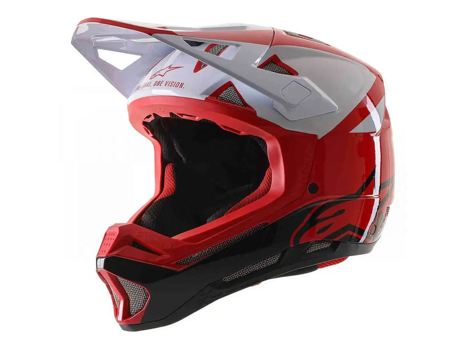Alpinestars Missile PRO Cosmos Helm rot