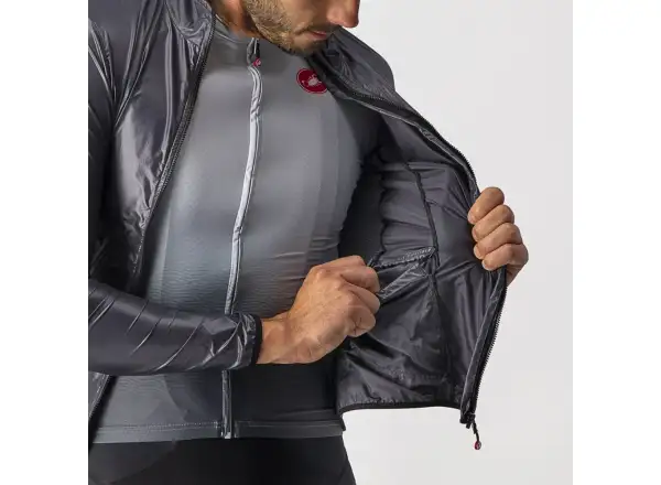 Castelli Aria Shell Herrenjacke Dark Gray