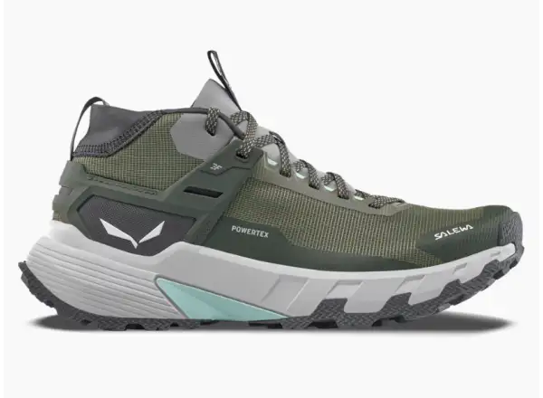 Salewa Pedroc 2 MID PTX Damen Schuhe Faded Green / Dark Olive