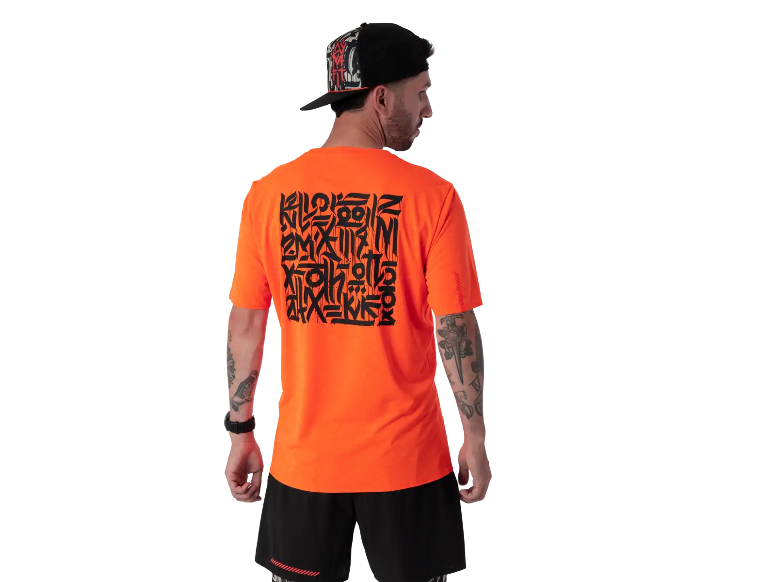 Dynafit Trail Herren Laufshirt Kurzarm Ultra Orange