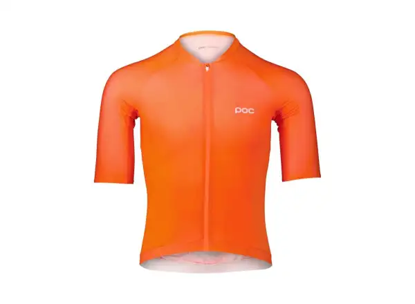 POC Pristine Herrentrikot Kurzarm Znik Orange