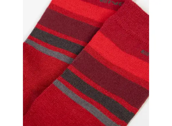 Endura Merino Stripe Socken Red