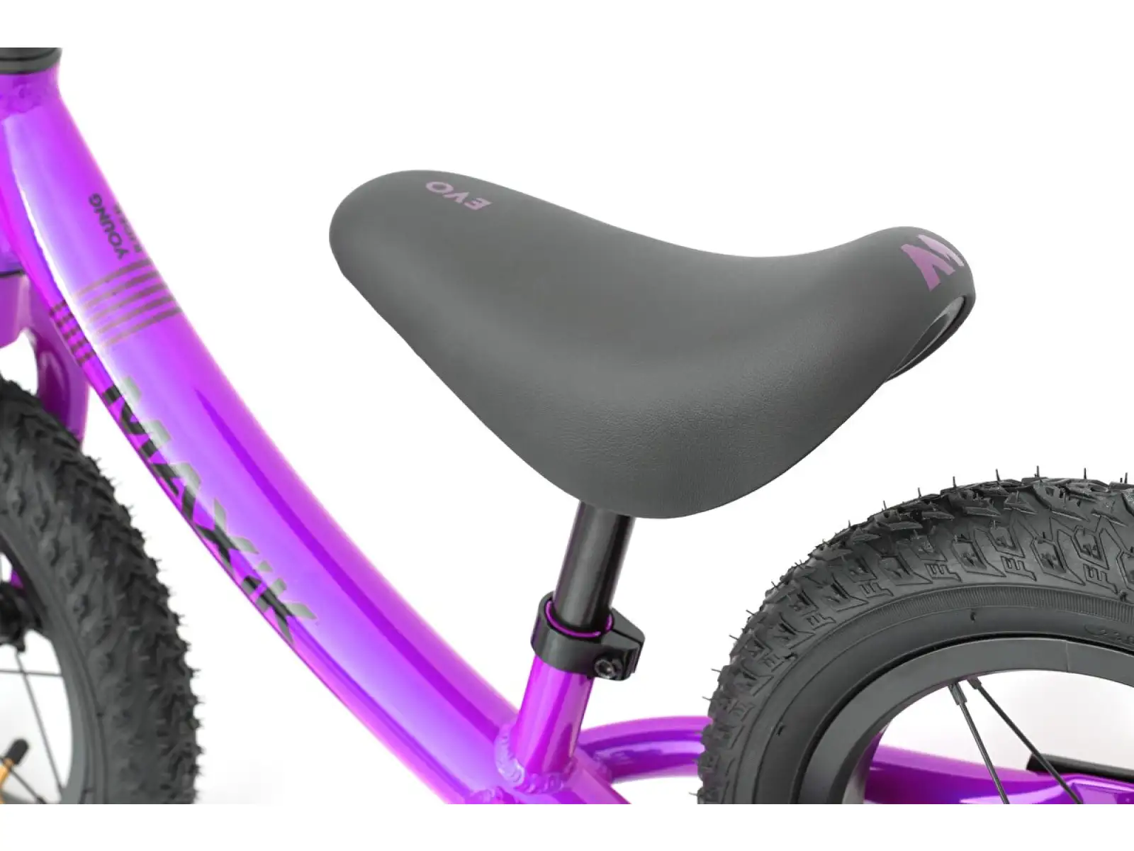 MAXÍK Evo Lite magenta/lila Kinder-Laufrad