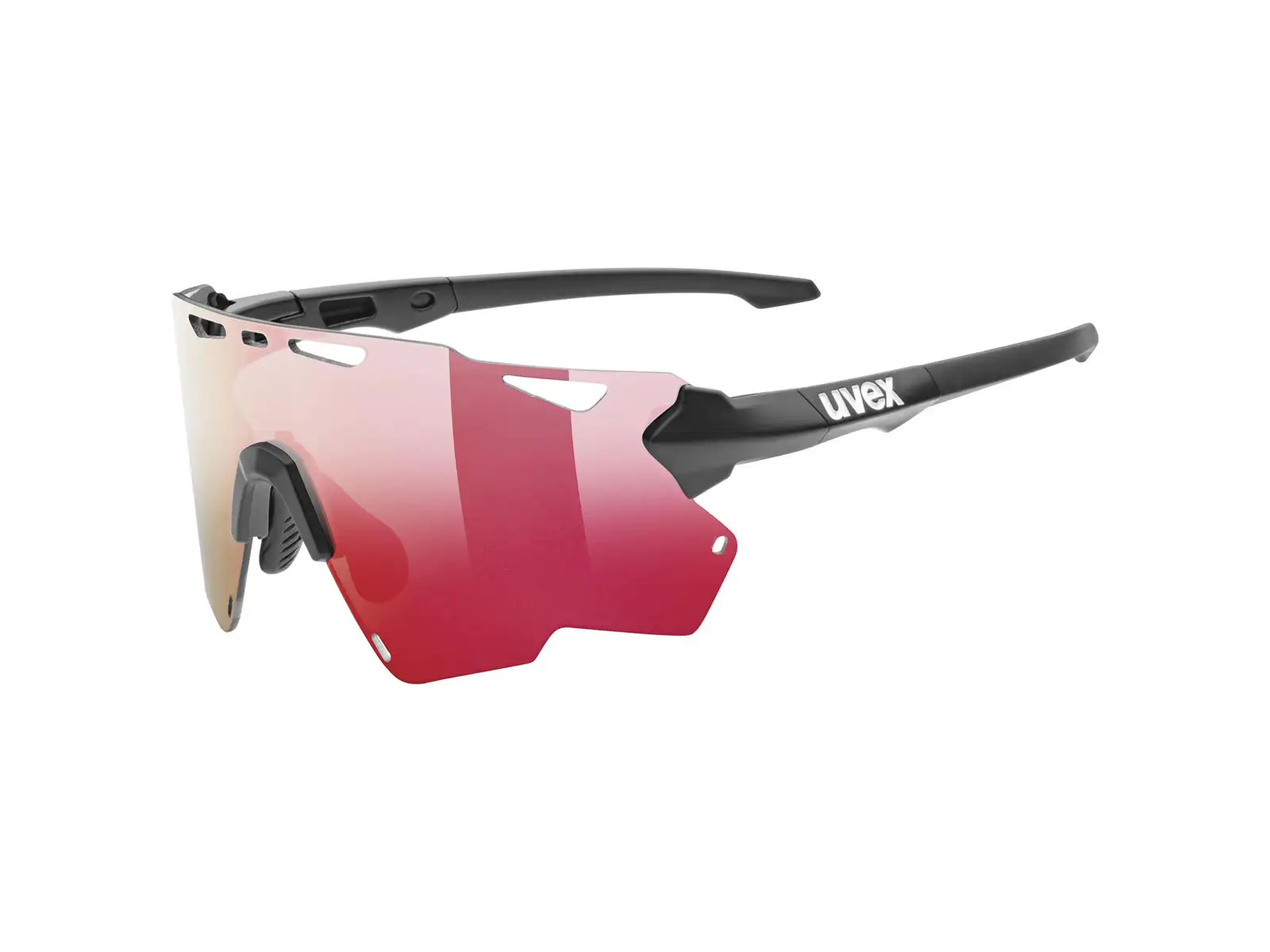 Uvex Sportstyle 228 Sonnenbrille Black Mat/Mirror Red Uni