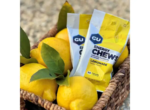 GU Energy Chews Bonbons Lemonade 60g