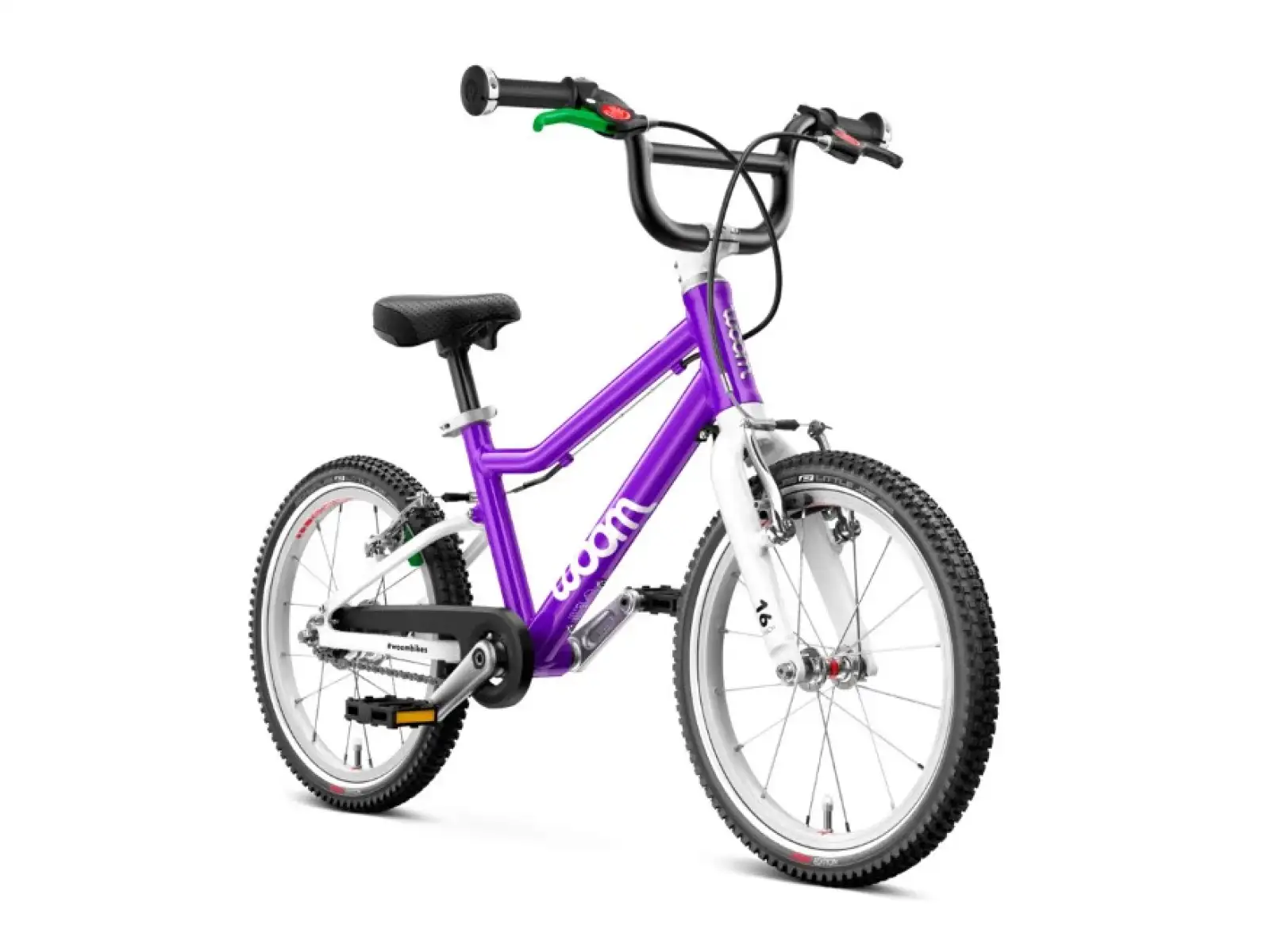 Woom 3 Lila Automagic 16" Kinderfahrrad