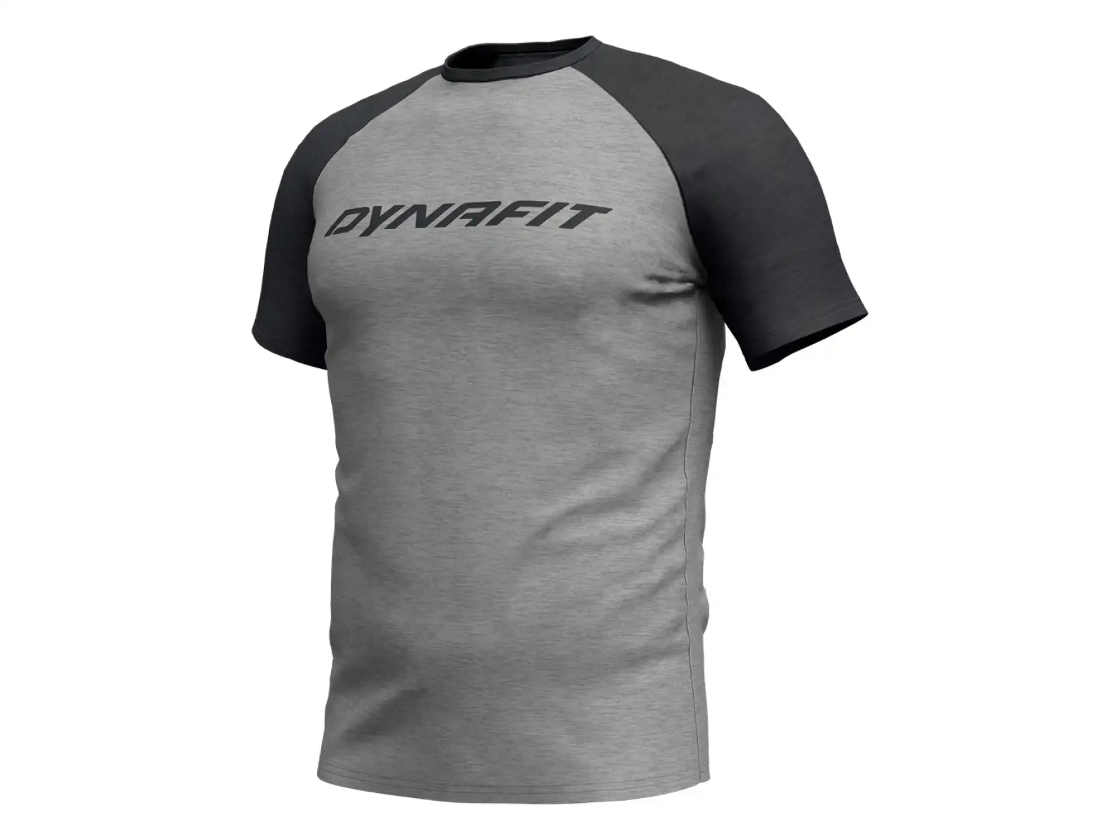 Dynafit 24/7 drirelease M S/S Tee Herren T-Shirt mit kurzen Ärmeln Black Out Melange.