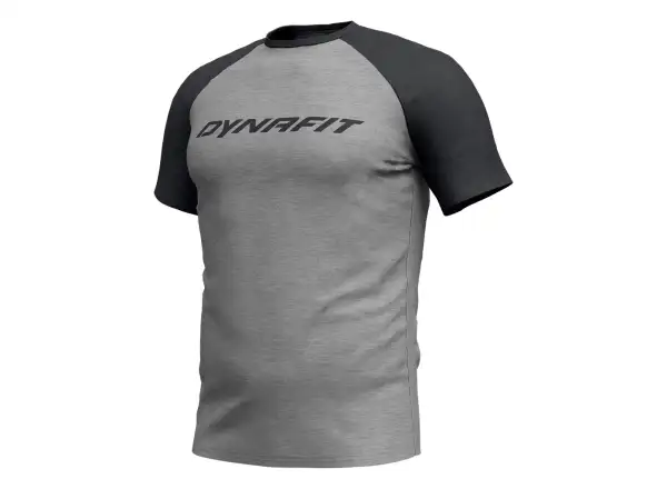 Dynafit 24/7 drirelease M S/S Tee Herren T-Shirt mit kurzen Ärmeln Black Out Melange.