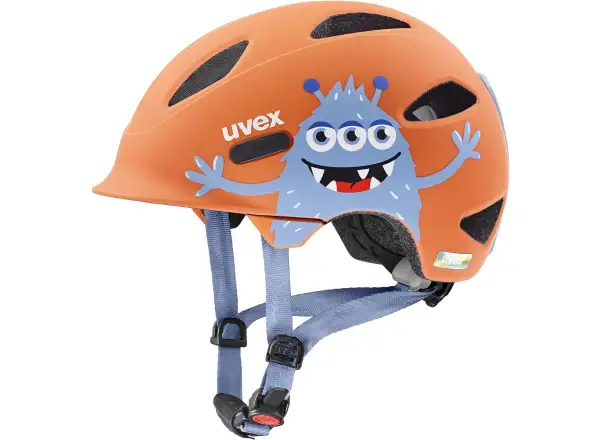 Uvex Oyo Style Kinderhelm Monster Papaya Matt