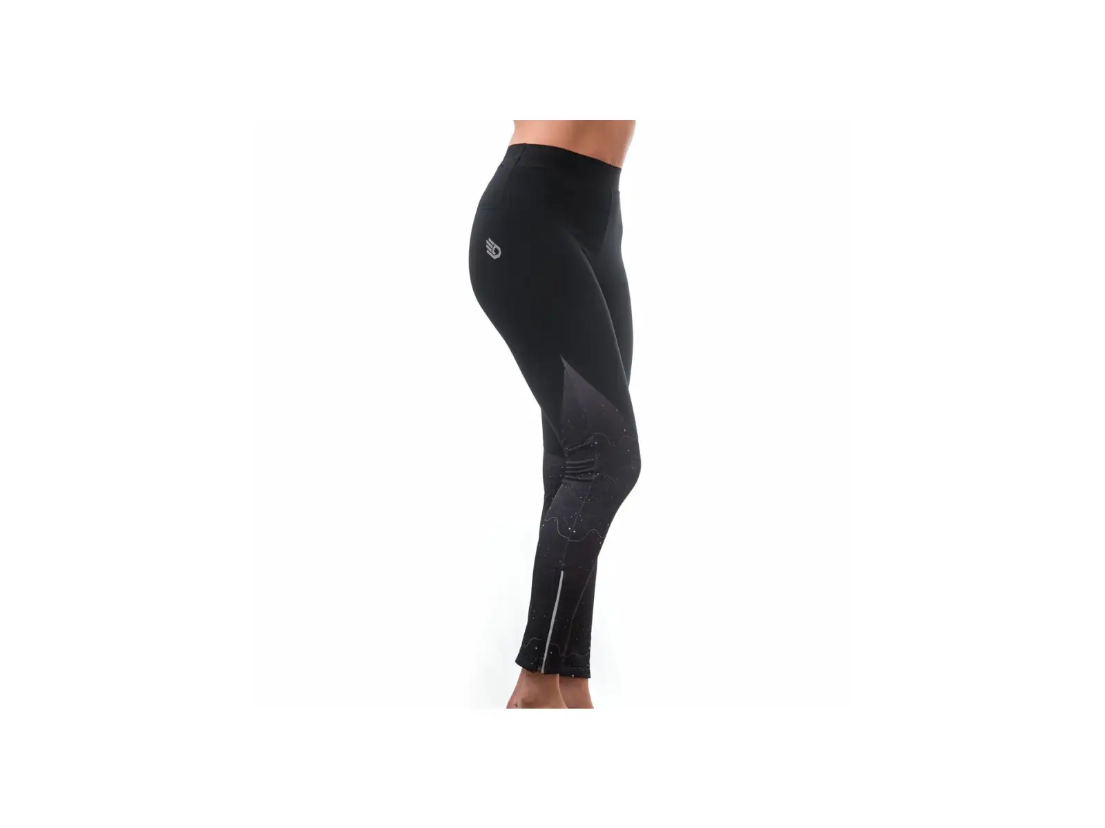 Sensor Dots Damenhose lang schwarz/multi