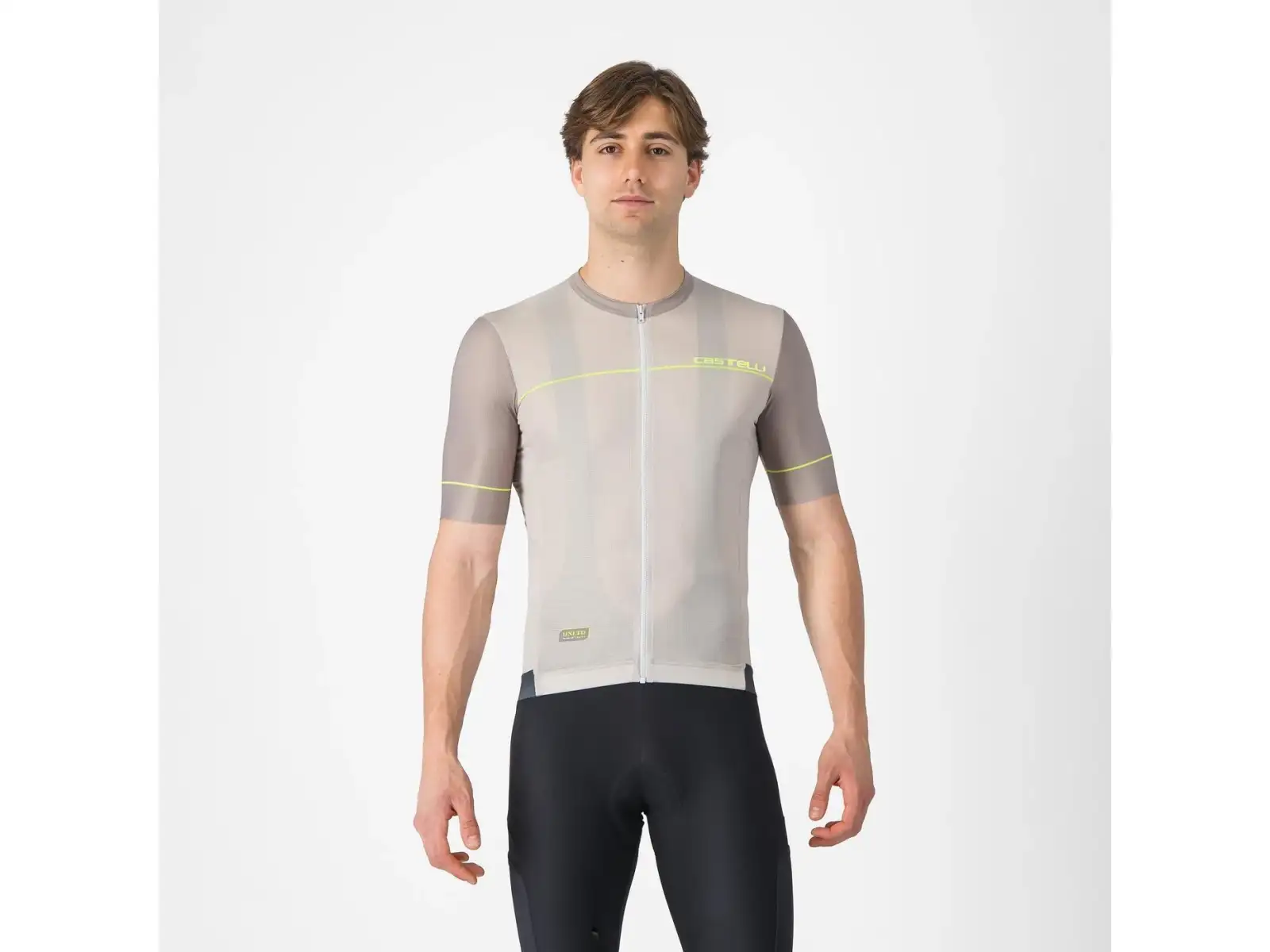 Castelli Unlimited Endurance 2 Herren-Trikot Kurzarm Silver Moon/Dark Silver Moon