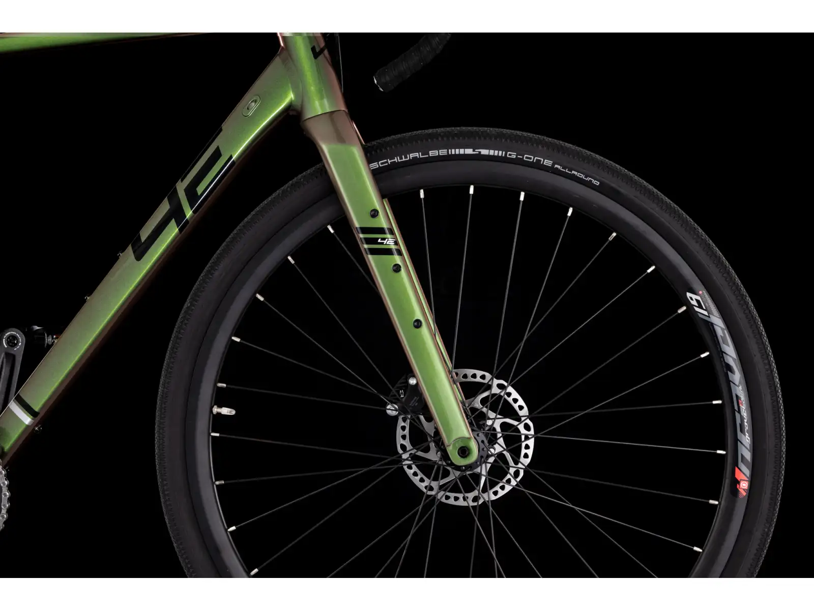 4Ever Gromvel Elite Gravelbike Green dragon