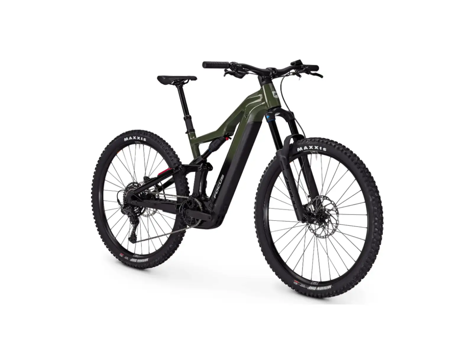 Focus E-Mountainbike – Thron2 6.7 600 Wh Urbangreen/Magicblack