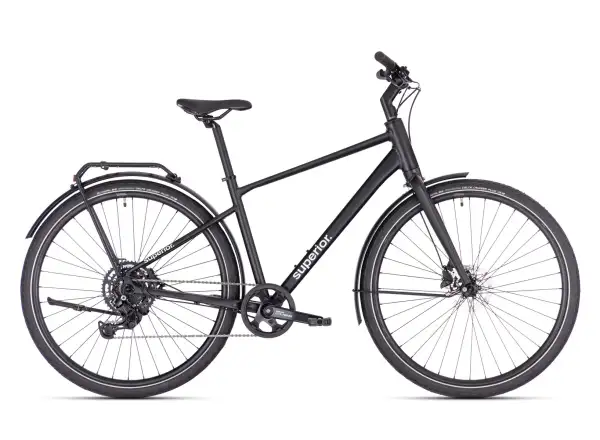 Superior Blox 6.4 T Stadtfahrrad mattschwarz