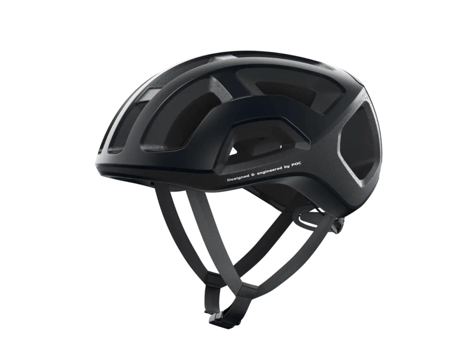 POC Ventral Lite Helm Uranium Black Matt