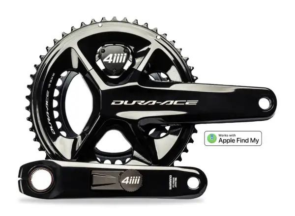 4iiii Shimano Dura-Ace FC-R9200 Präzisions-Dual-Kurbel 2x12 mit 52x36 Zähnen