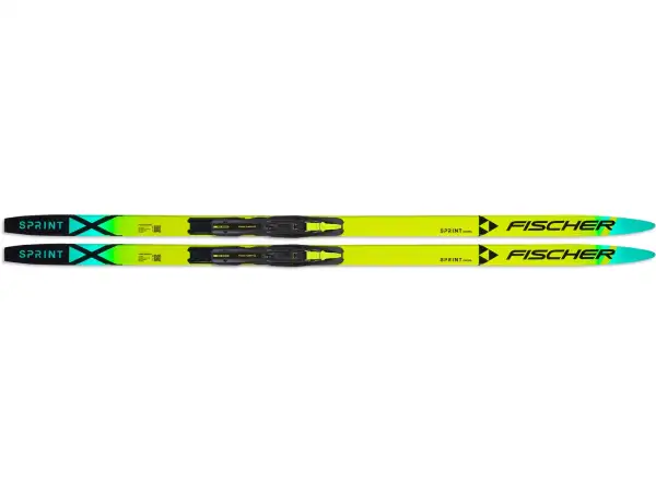 Fischer Sprint Crown Langlaufskier + Tour Step-In Jr IFP Bindung Set