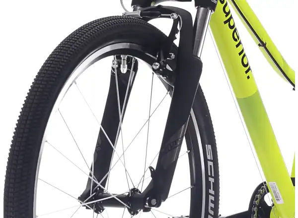Superior RACER 24 Kinderfahrrad Matte Radioactive Yellow