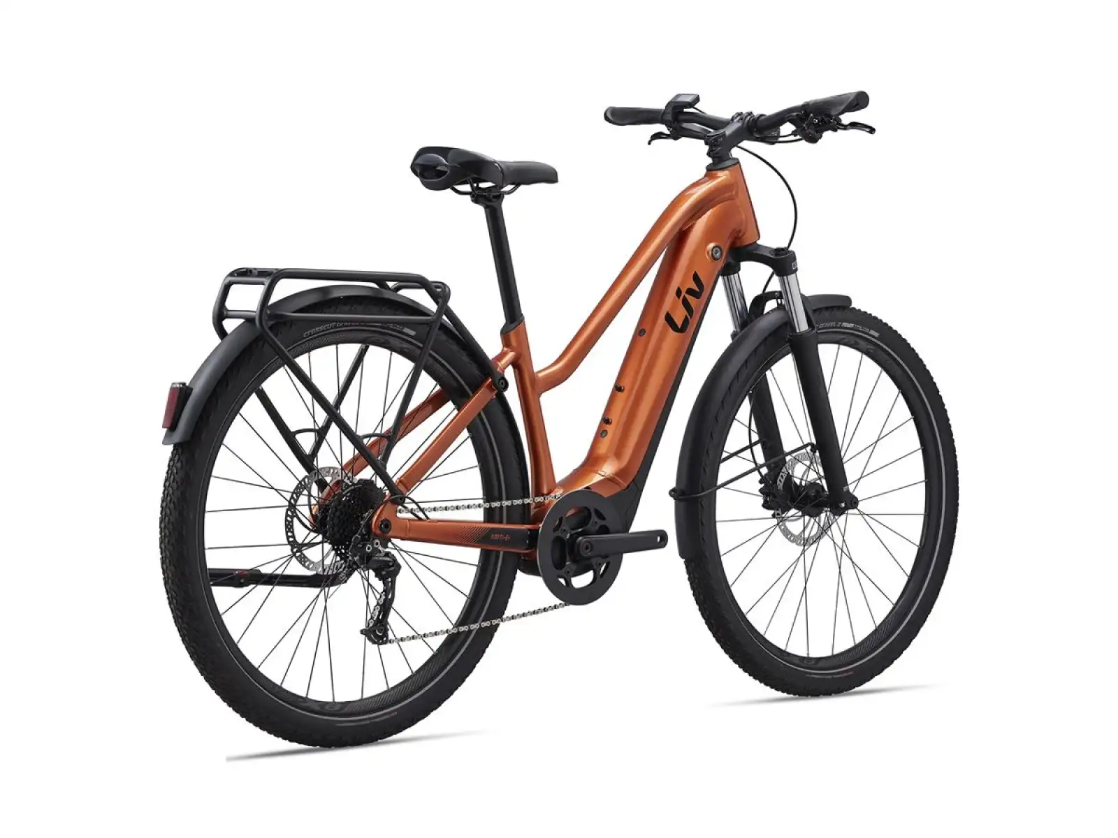 Liv Amiti E + 2 S Copper Coin Elektro-Trekkingrad
