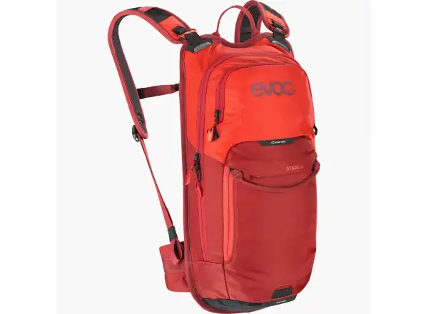 Evoc Stage 6 Rucksack 6 l + Trinkblase 2 l orange/chili rot